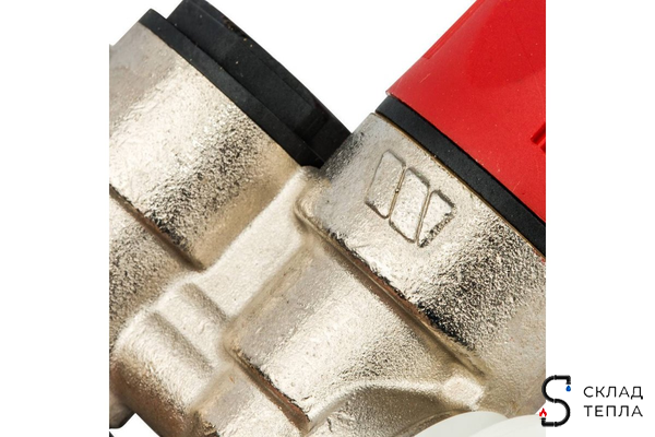 Группа безопасности бойлера WATTS SFR - 3/4" (сбросное отверстие 1", для бойлеров до 10 кВт). Вид 4.