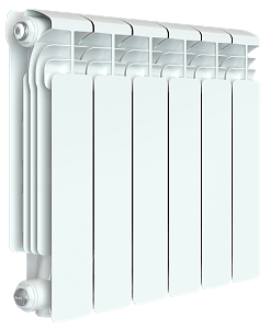 Радиатор алюминиевый Rifar Alum 350 - 6 секций Радиатор алюминиевый Rifar Alum 350 - 6 секций