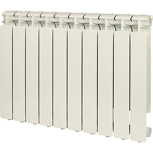 Радиатор алюминиевый STOUT Bravo 500 - 10 секций (подключение нижнее)