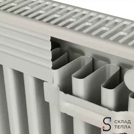 Радиатор стальной KERMI FKO 11 - высота 500 мм, длина 800 мм с боковым подключением. Вид 7.