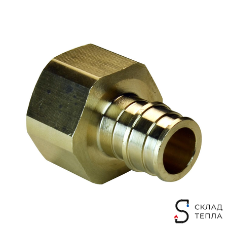 Переход на внутреннюю резьбу РОС - 20 x 3/4" (аналог Uponor и Usystems). Вид 3.