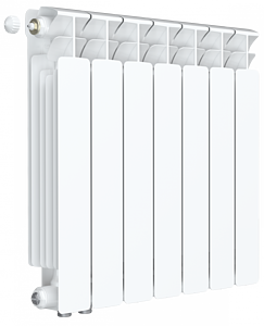 Радиатор биметаллический Rifar Base Ventil 500 - 7 секций (подключение нижнее слева)