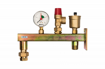 Группа безопасности котла с креплением WATTS - 3/4' (до 50 кВт, 3 бар)