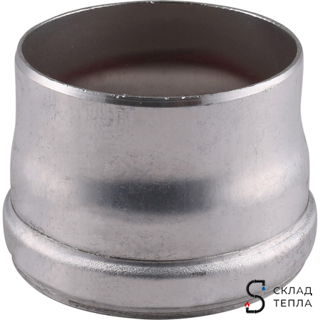 STOUT Элемент дымохода адаптер M-F Д 60 L=47. Вид 2.