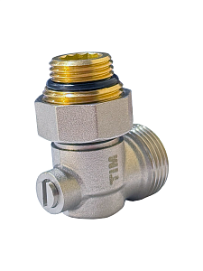 Узел нижнего подключения угловой одинарный TIM 3/4'х1/2'