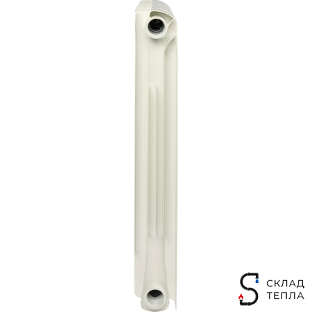 Радиатор алюминиевый STOUT Bravo 500 - 6 секций. Вид 5.