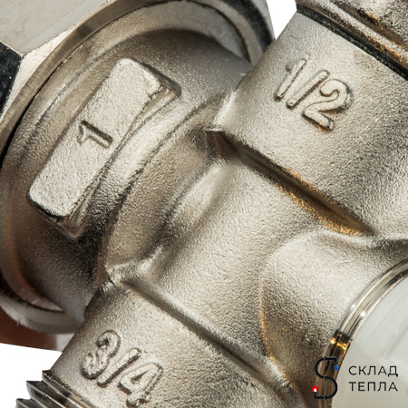 Фитинг концевой регулируемый STOUT - 1" (вентиль, автоматический воздухоотводчик). Вид 6.