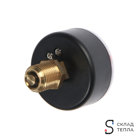 Термо-Манометр TIM Y-80T аксиальный (D-80 мм, 0-16 бар). Вид 3.