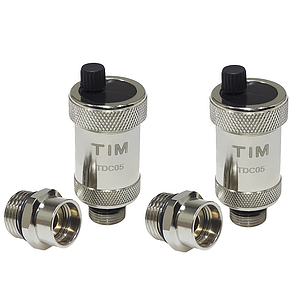 Комплект из двух автоматических воздухоотводчиков TIM- 1/2' BL5816