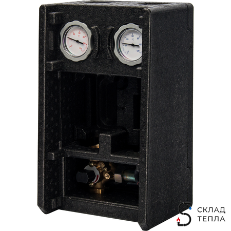 Насосная группа со смесителем Meibes MK 1", подача слева (без насоса). Вид 3.