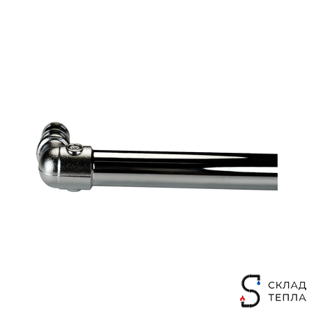 Подключение к радиатору Г-образное РОС - 20 (длина 300мм, аналог Uponor и Usystems). Вид 6.