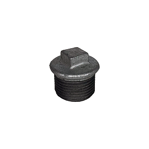 Заглушка чугун оц Ду 15 (1/2') НР Fittex PLUS (2 шт.)