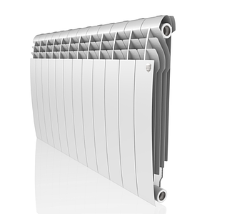 Радиатор биметаллический Royal Thermo BiLiner 500 Bianco Traffico (Белый) - 12 секций