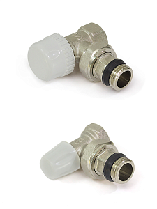 Комплект подключения радиатора Zeissler угловой термостатический 1/2' (3 комплекта)