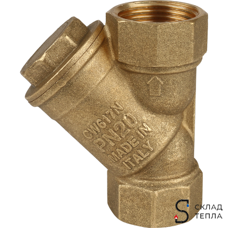 Фильтр грубой очистки ITAP 192 - 3/4" (ВР/ВР, сетка 500 мкр.). Вид 1.