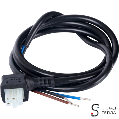 Компактный 3-ходовой зональный клапан STOUT с сервоприводом 230V (кабель 1м. НР 1", Kv 8). Вид 13.