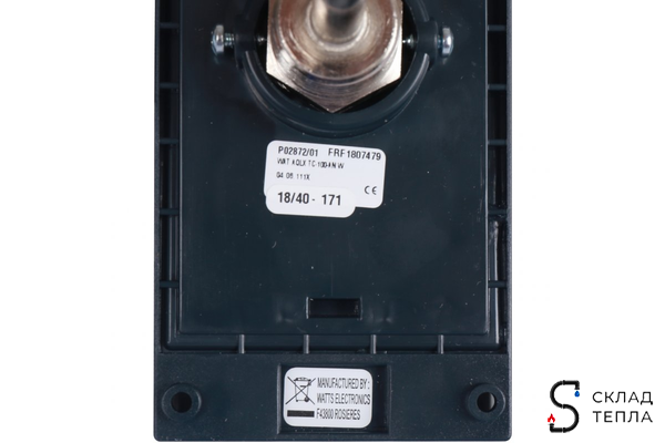  Погружной термостат ТС 100 AN (внешняя шкала гильза 100  мм)WATTS. Вид 6.