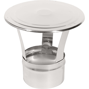 Зонт для вертикальной системы Rommer D80 (Нержавейка)