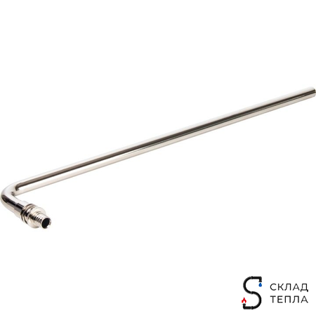 Подключение к радиатору Г-образное STOUT - 16 (для труб из сшитого полиэтилена, длина 500 мм). Вид 1.