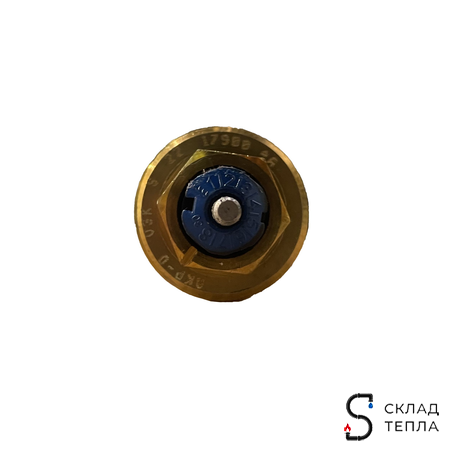 Вентильная вставка терморегулирующая KERMI V3K-S - 1/2" (стандартный вентиль). Вид 4.