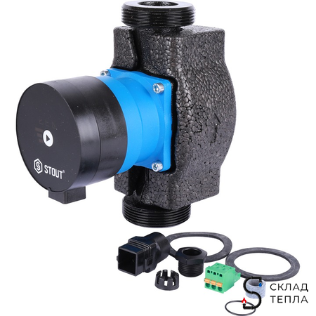 Насос циркуляционный Stout mini 32-40. Вид 9.