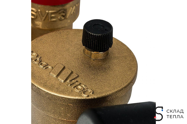 Группа безопасности котла WATTS KSG 30/20M-ISO -1" (в изоляции, до 100кВт, 3 бар). Вид 7.