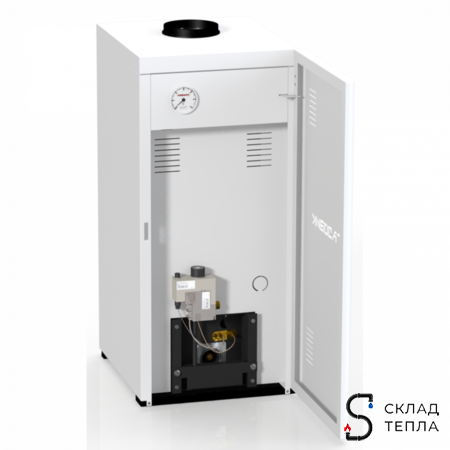 Котел газовый напольный Лемакс Газовик - 11,6 кВт (стальной, одноконтурный). Вид 5.