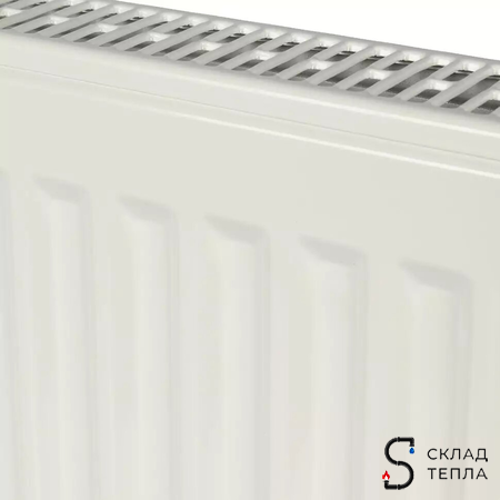 Радиатор стальной KERMI FTV 11 - высота 300 мм, длина 500 мм с нижним подключением. Вид 7.