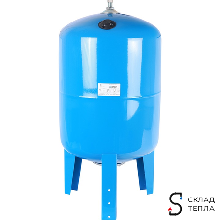 Гидроаккумулятор STOUT - 300л. (вертикальный, со сменной мембраной, на опорных стойках). Вид 2.