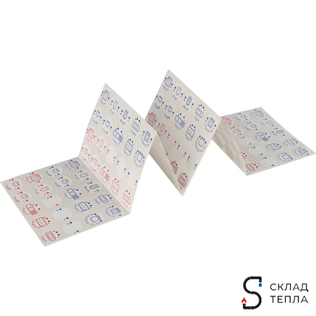 Коллектор регулирующий STOUT- 1" (НР/ВР) на 2 контура 3/4" (EK). Вид 11.