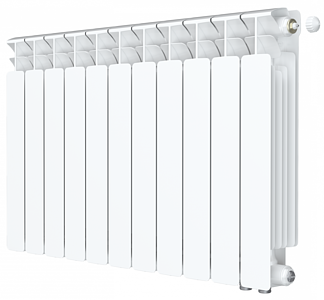 Радиатор биметаллический Rifar Base Ventil 500 - 11 секций (подключение нижнее справа)