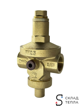 Редуктор давления мембранный Zeissler - 3/4" (ВР/ВР, PN25). Вид 2.