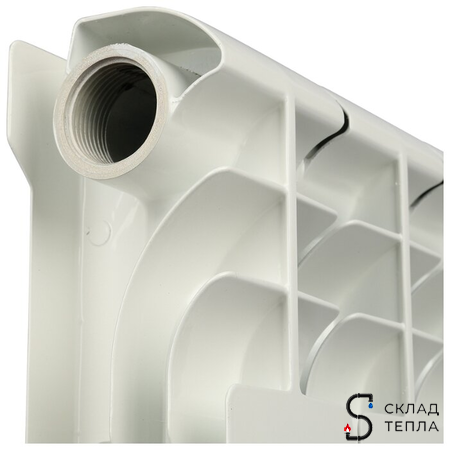 Радиатор биметаллический ROMMER Profi Bm 350 - 4 секции. Вид 5.