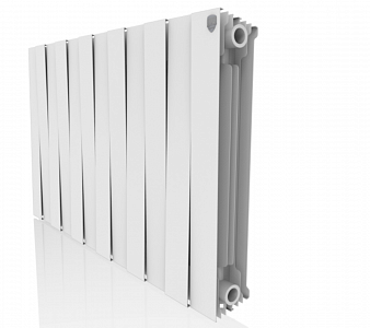 Радиатор биметаллический Royal Thermo PianoForte 500 Bianco Traffico (Белый) - 12 секций Радиатор биметаллический Royal Thermo PianoForte 500 Bianco Traffico (Белый) - 12 секций