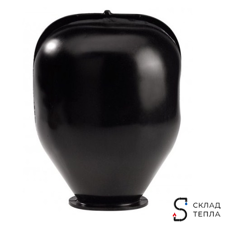 Сменная мембрана универсальная для баков каучук 80-100 L (80 мм, с 2 отв, проходная). Вид 1.