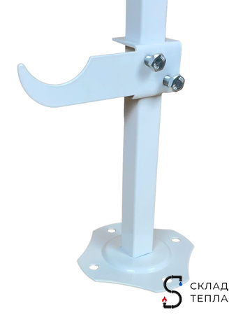 Кронштейн напольный SMART для секционных радиаторов высотой 200 - 600 мм (2шт). Вид 7.