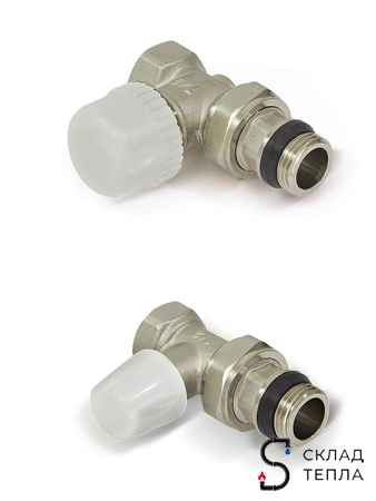 Комплект подключения радиатора Zeissler прямой термостатический 3/4" (6 комплектов). Вид 1.