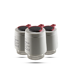 Сервопривод для теплого пола Zeissler M30x1.5 нормально закрытый 230v/ 2м M335NC (3шт)