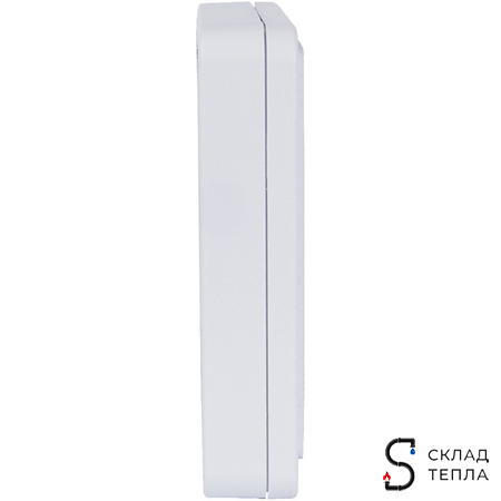 STOUT Проводной комнатный регулятор R-9b, белый. Вид 3.