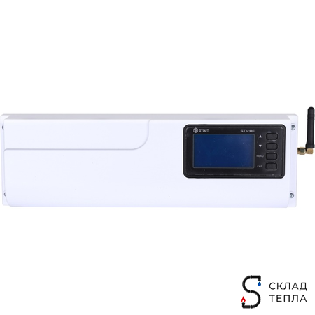 STOUT Беспроводной контроллер термостатических клапанов L-8e. Вид 1.