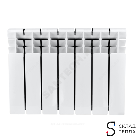 Радиатор алюминиевый Ogint Delta Plus 350 12 секций. Вид 5.