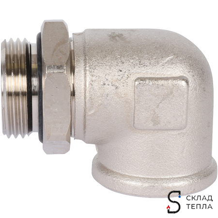 Насосно-смесительный узел STOUT - 1" (с термостатическим клапаном 30-60°C и насосом UPSO 25-65). Вид 14.