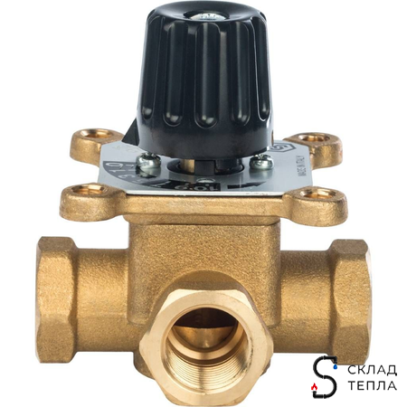 Клапан смесительный трехходовой STOUT - 1/2". Вид 3.