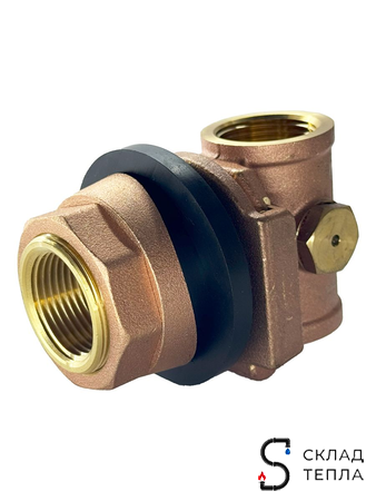 Адаптер скважинный с встроенным сливным клапаном 1"TIM. Вид 2.