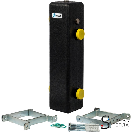 Разделитель гидравлический STOUT - 3 м3/час. Вид 2.