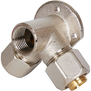 Водорозетка проходная STOUT - 20 x 1/2' (винтовая, для металлопластиковых труб)