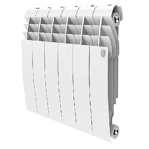 Радиатор биметаллический Royal Thermo BiLiner 350 Bianco Traffico (Белый) - 9 секций