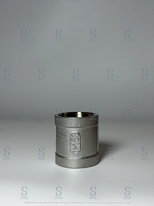 Муфта резьбовая Benarmo - 2' (нержавеющая сталь)