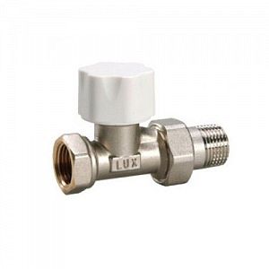 Вентиль термостатический под термоголовку прямой LUXOR Thermo tekna.RD 201 - 3/4'