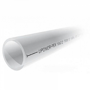 Труба из сшитого полиэтилена Uponor Aqua Pipe S3,2 - 25x3,5 (PE-Xa, PN10, Tmax 80°C) Отрезок 1м.